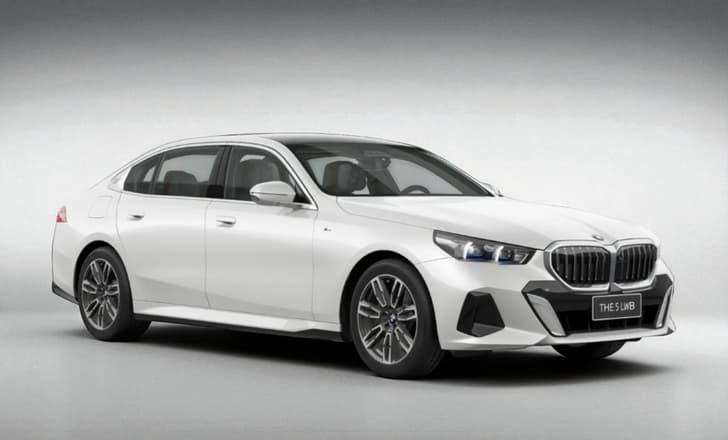 Bmw 5 Series Lwb Color Mineral White